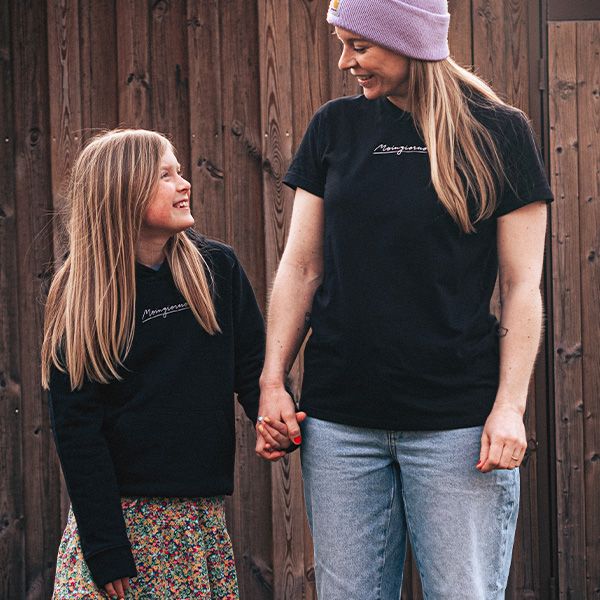 Shirt Moingiorno schwarz Stick