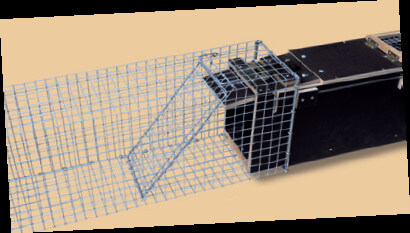 Abfangkasten aus Draht für Kastenfalle Marder und Iltis