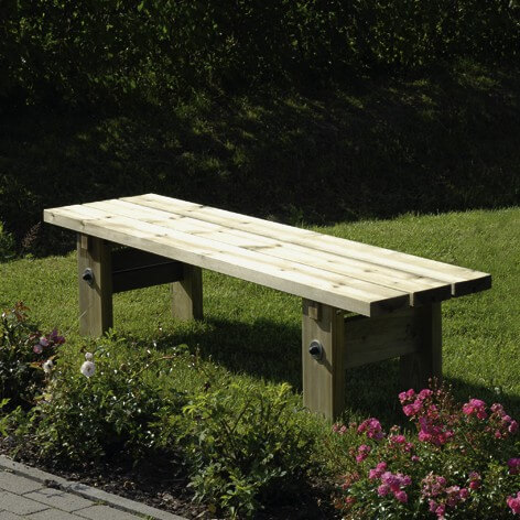 Bank "Claudia" ohne Rückenlehne