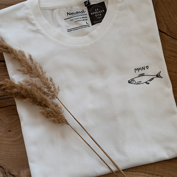 Shirt Hering weiß