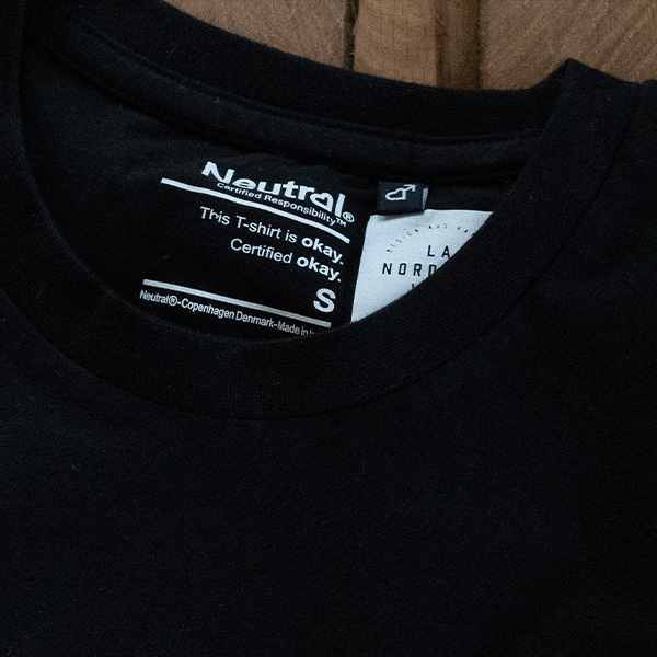 Shirt Welle schwarz Stick