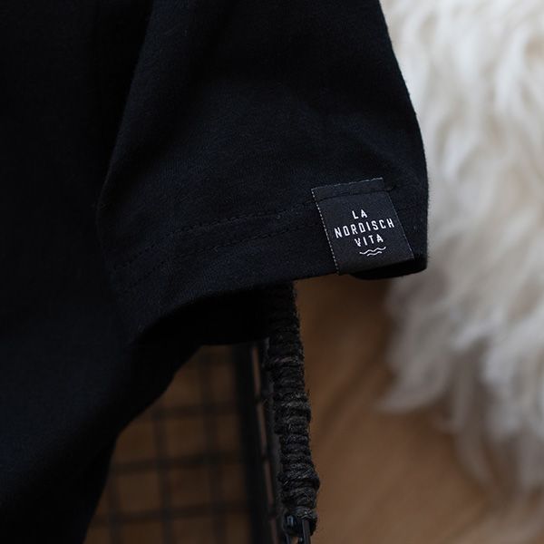 Shirt Moingiorno schwarz Stick