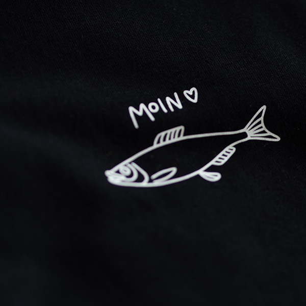 Shirt Hering schwarz