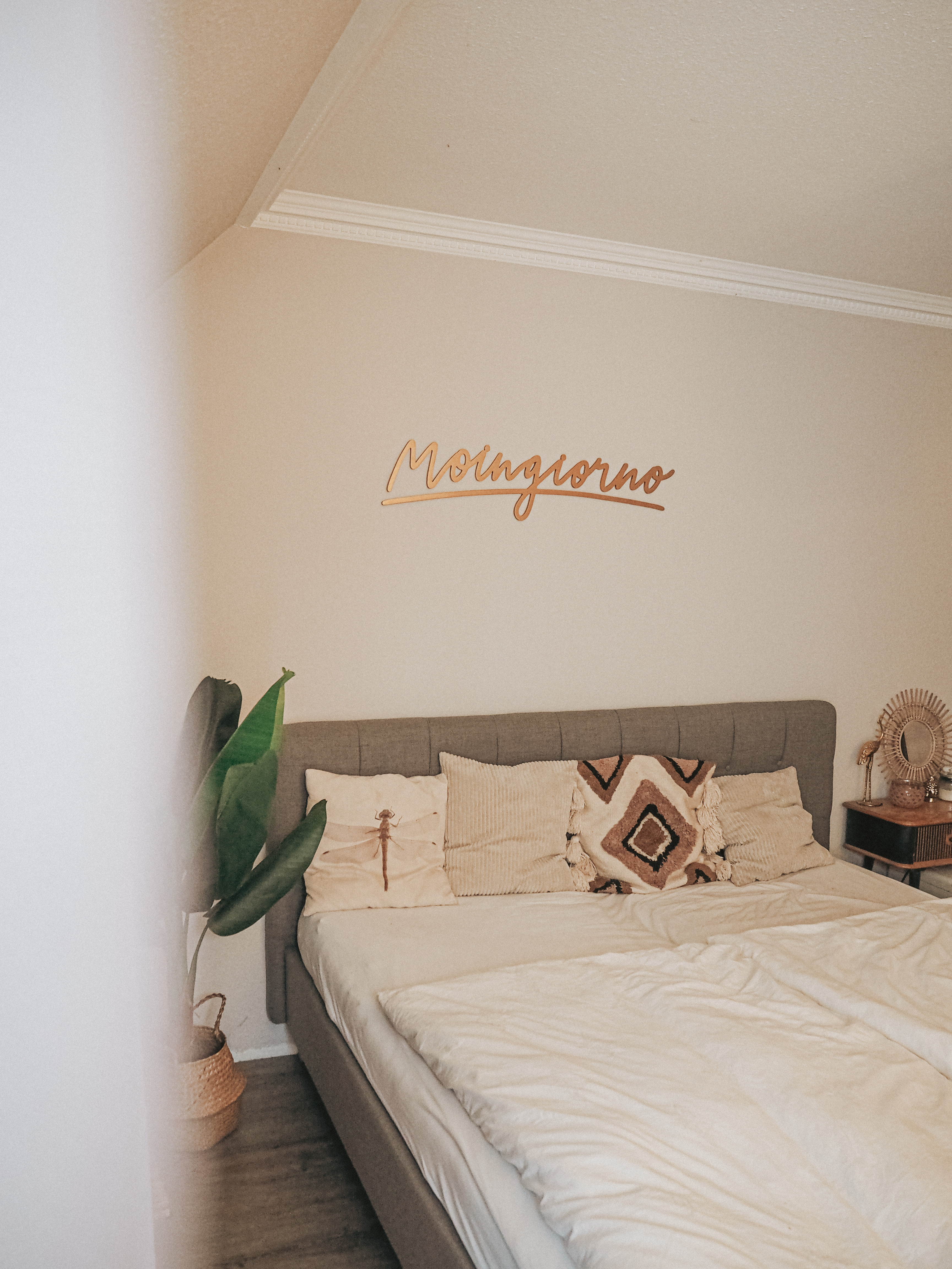 Moingiorno Holz-Lettering gold, 95cm