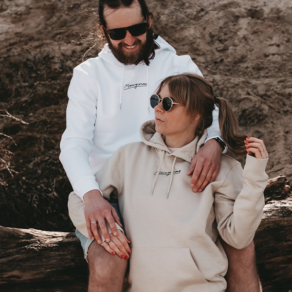 Hoodie strandsand