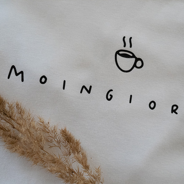Shirt Moingiorno Kaffee  weiß