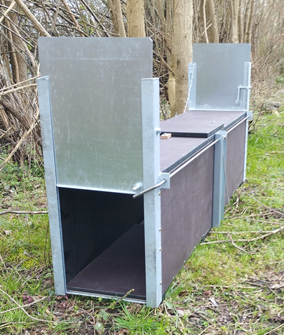 Stracksche Falle aus 18mm Siebdruckplatte - 1500mm