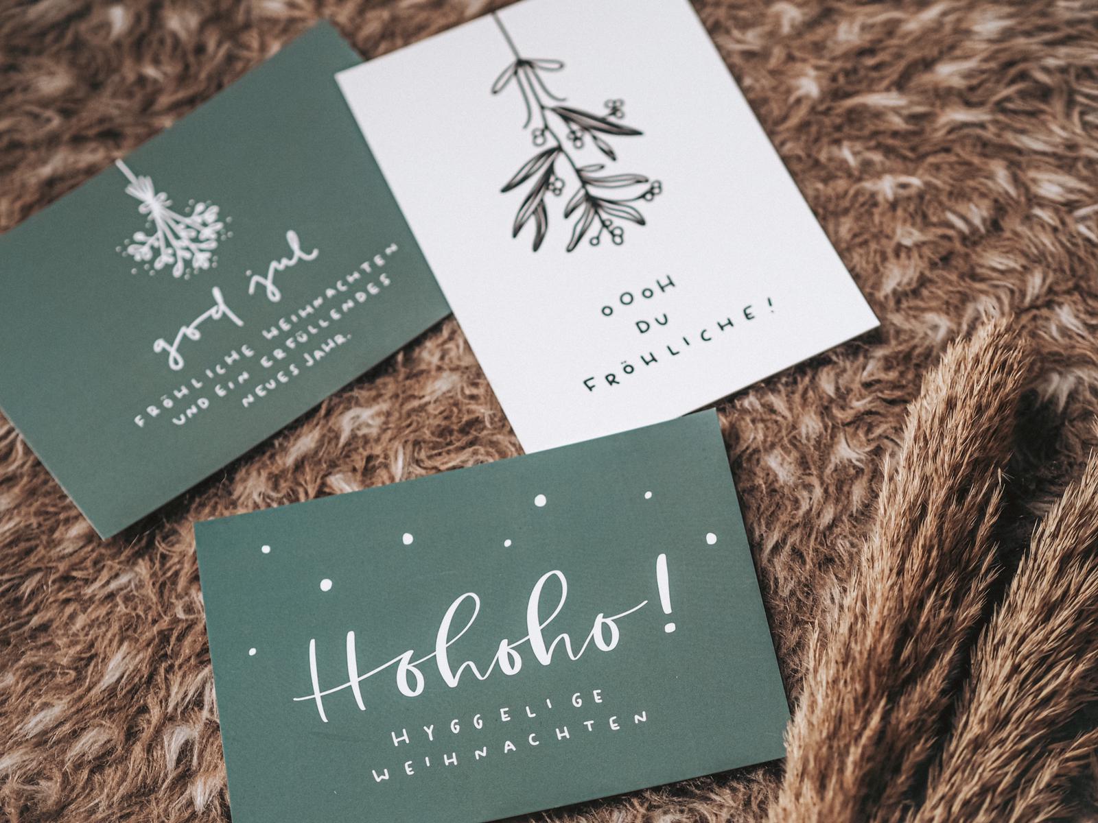 Postkartenset XMAS 3er